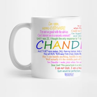 I Heart Chandler Quotes Mug